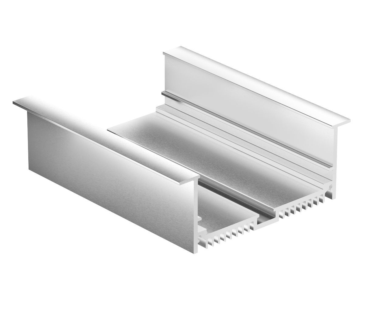 Профиль для светодиодной ленты Geniled врезной  88х32х2000 М68