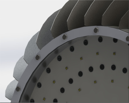 Промышленный светодиодный светильник ДСП01-120-001 Г50