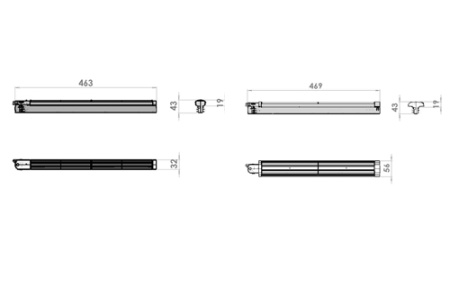 Трековый светильник Respect 3000К