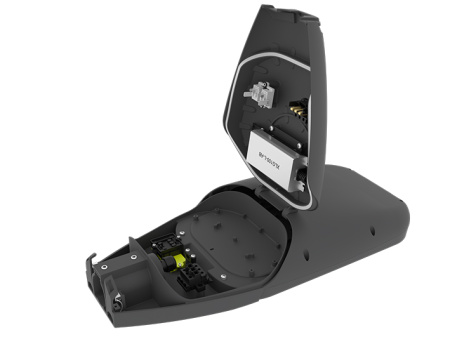 Уличный светодиодный светильник ELMA 01-160-827 WL (2700К) с разъёмом NEMA Socket, (с ограничителем пусковых токов)	