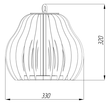 Промышленный светодиодный светильник ДСП01-90-001 Г50